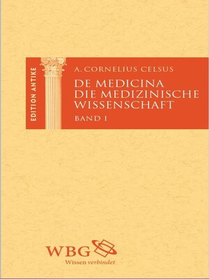 cover image of Die medizinische Wissenschaft /  De Medicina